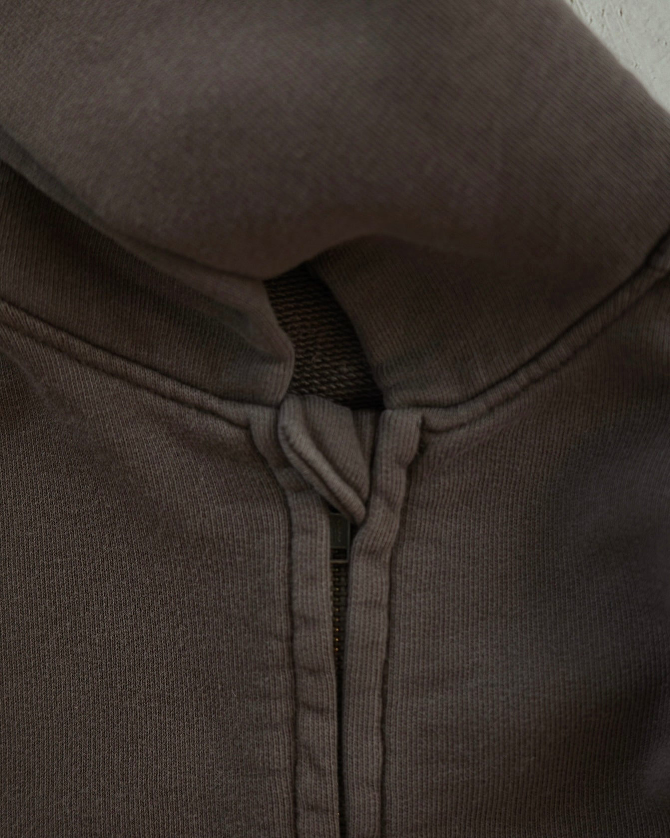 Organic French terry suit - Brown [EARTH THE ARCHIVE] (26AW)