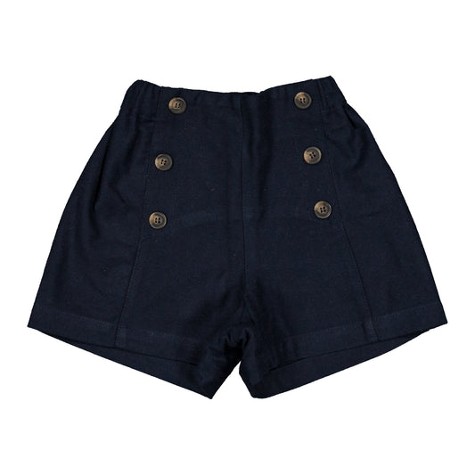 Short SEVRES - flannel blue [Maison Marelle](25AW Drop1)