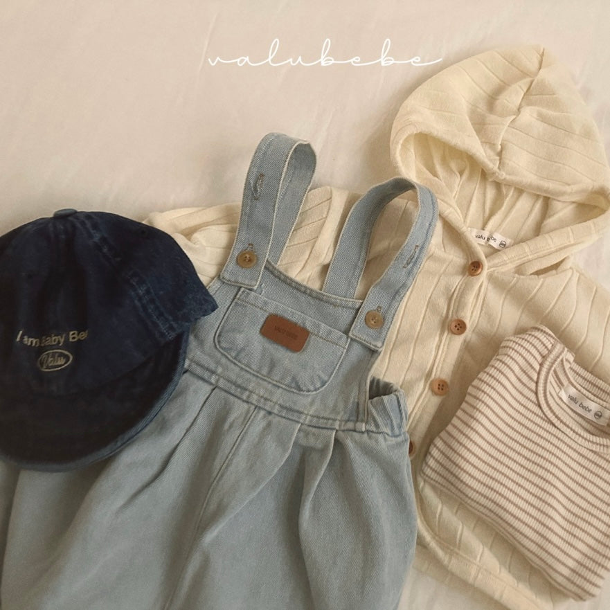 pumpkin denim suit