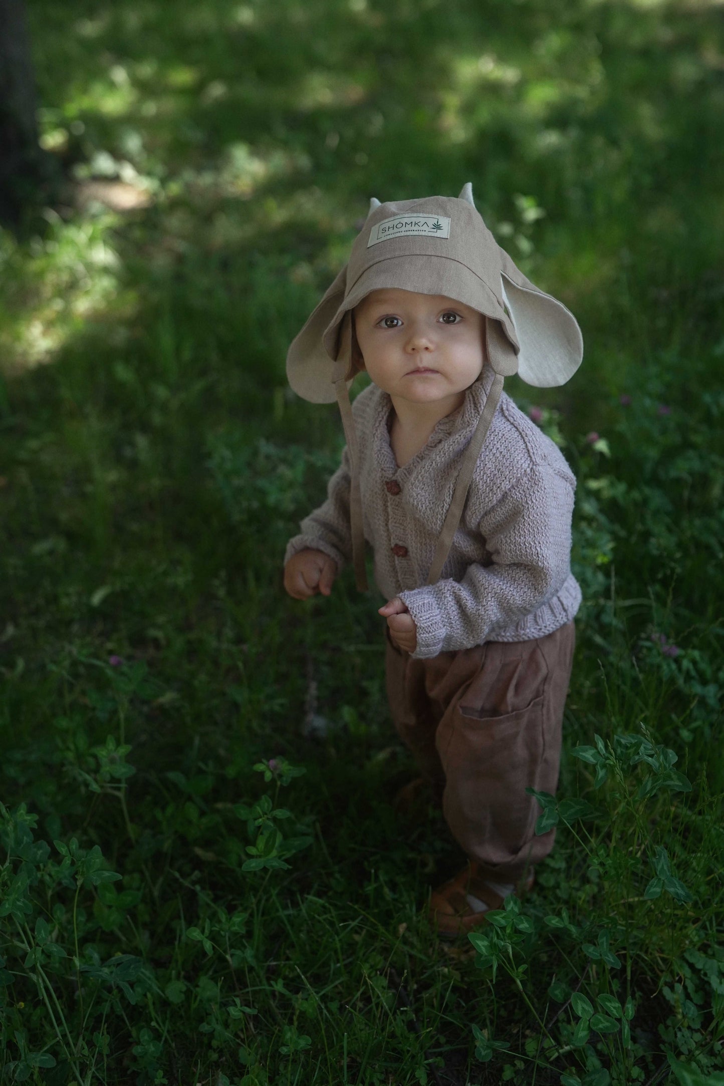 【オーダー会】'COW' LINEN HAT [SHOMKA] 【2026年4月中旬以降順次発送】