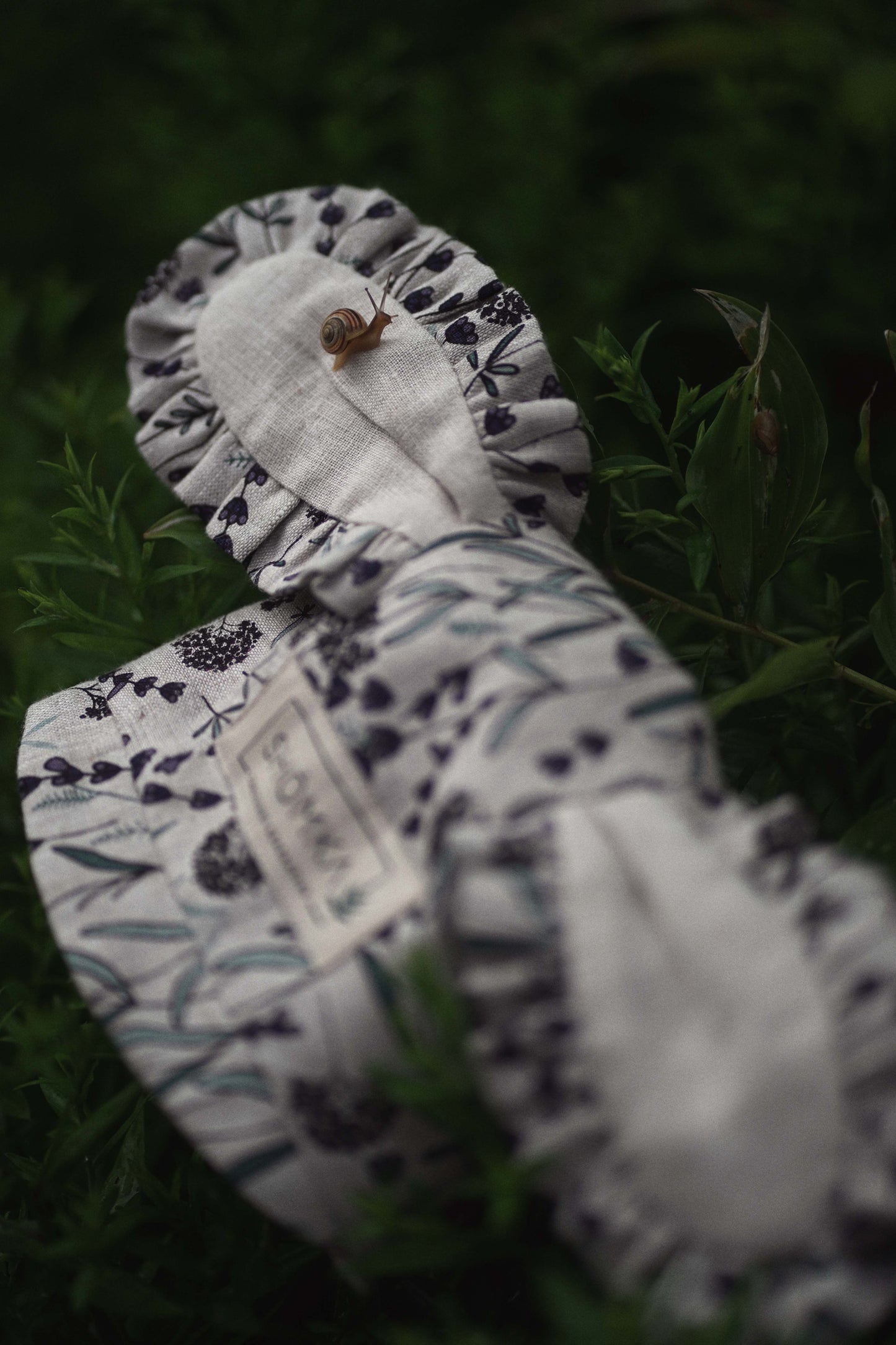 【オーダー会】'PUPPY' LINEN BONNET [SHOMKA] 【2026年4月中旬以降順次発送】