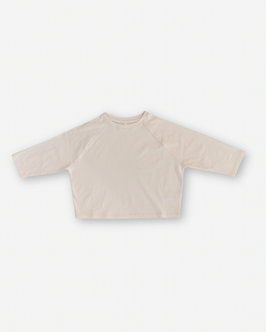 Raglan T-shirt - Ecru Cream [EARTH THE ARCHIVE] (26AW)