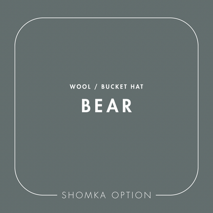 【SHÓMKA】option / type (wool bucket hat)