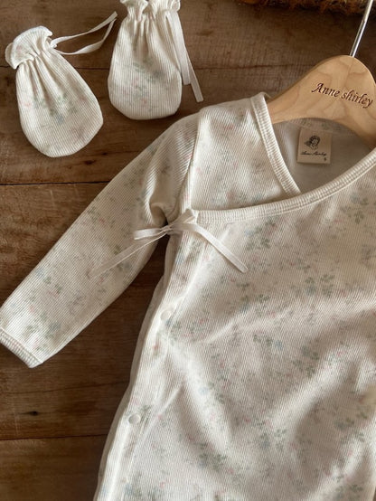 Floral Newborn Romper Suit [Anne shirley]（2026AW） 1