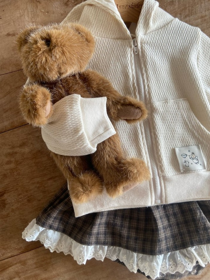 Neko Hooded Zip-Up Cardigan [Anne shirley]（2026AW） 1