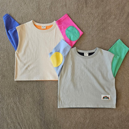Round Color Block Tee [1ST BLUE]（2026AW） 8