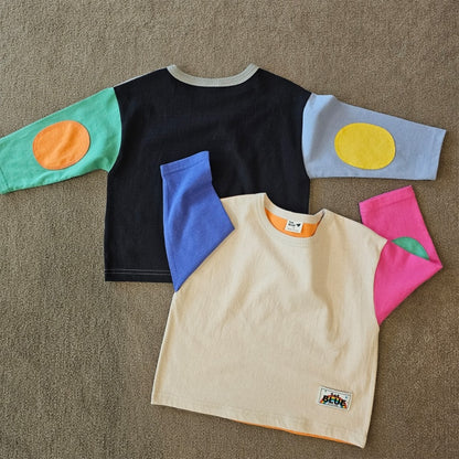 Round Color Block Tee [1ST BLUE]（2026AW） 9