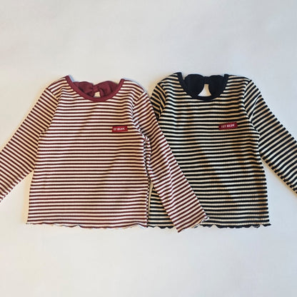 Stripe Ribbon Tee [1ST BLUE]（2026AW） 6