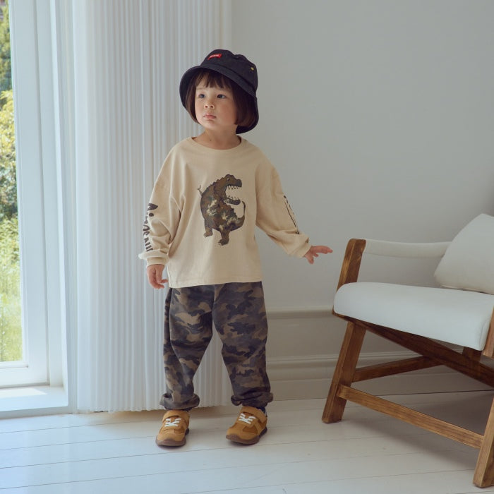 Camo Dinosaur Tee [1ST BLUE]（2026AW） 2
