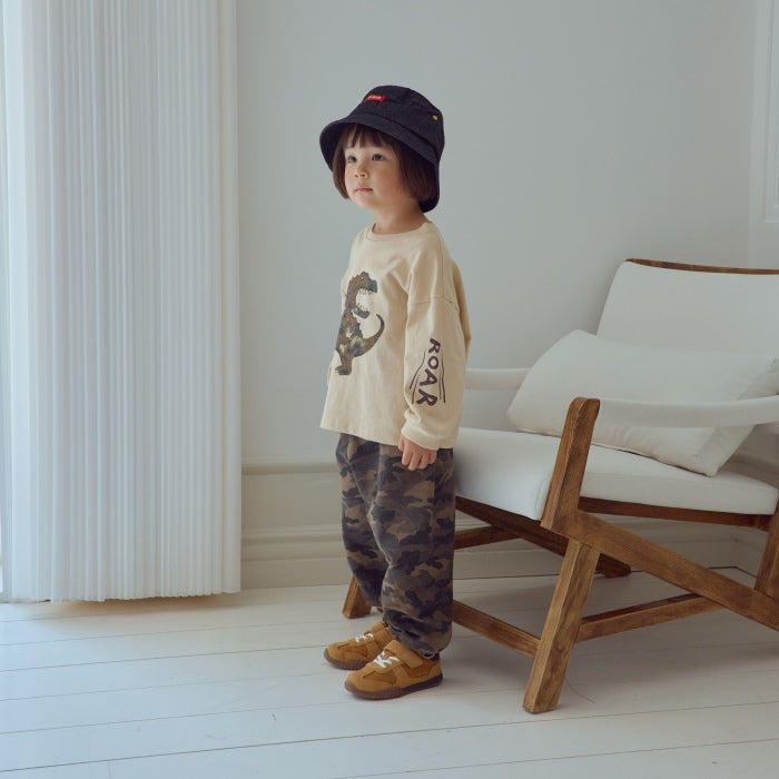 Camo Dinosaur Tee [1ST BLUE]（2026AW） 3