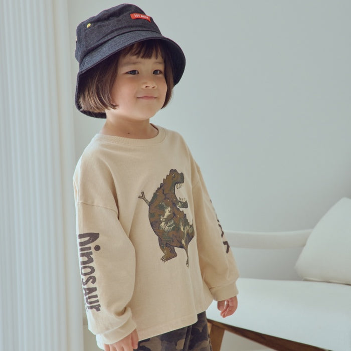 Camo Dinosaur Tee [1ST BLUE]（2026AW） 4