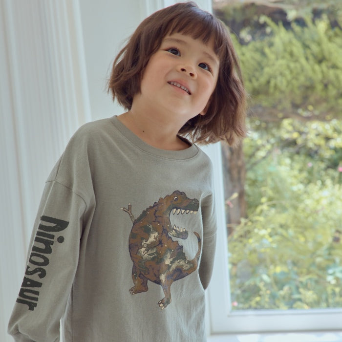 Camo Dinosaur Tee [1ST BLUE]（2026AW） 7