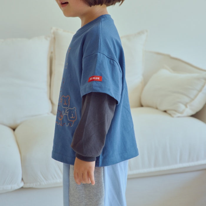 Layered Double-Sleeve Tee [1ST BLUE]（2026AW） 11
