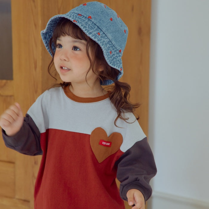 Vintage Heart Pocket Tee [1ST BLUE]（2026AW） 1