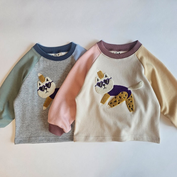 Yoga Cat Raglan Tee [1ST BLUE]（2026AW） 7