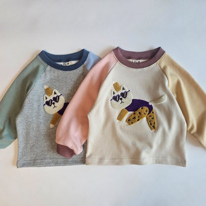 Yoga Cat Raglan Tee [1ST BLUE]（2026AW） 7