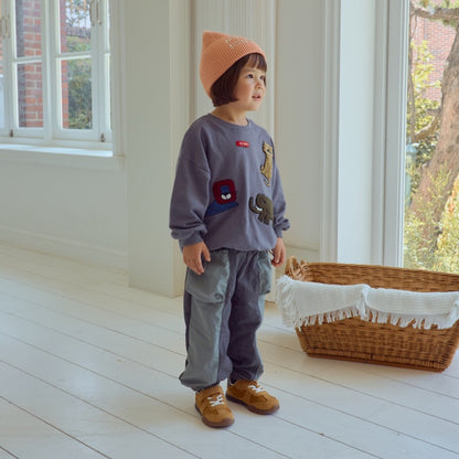 Animal Embroidery Tee [1ST BLUE]（2026AW） 3