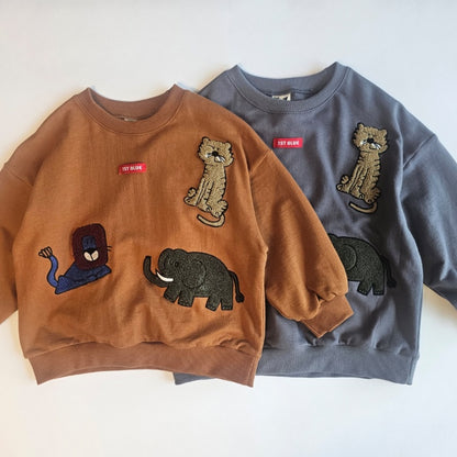 Animal Embroidery Tee [1ST BLUE]（2026AW） 6
