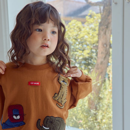 Animal Embroidery Tee [1ST BLUE]（2026AW） 10