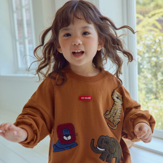 Animal Embroidery Tee [1ST BLUE]（2026AW） 7