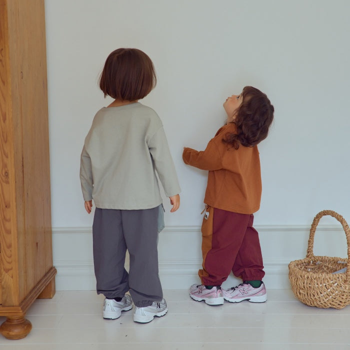 String Pocket Color Block Pants [1ST BLUE]（2026AW） 4