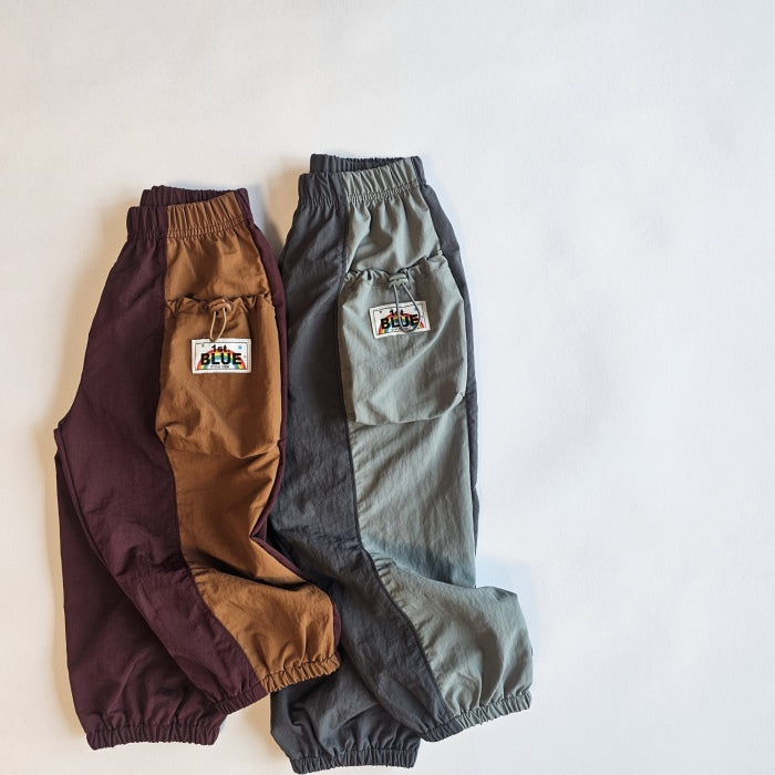 String Pocket Color Block Pants [1ST BLUE]（2026AW） 7