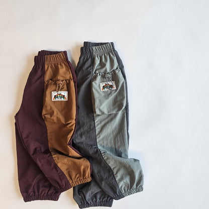 String Pocket Color Block Pants [1ST BLUE]（2026AW） 7