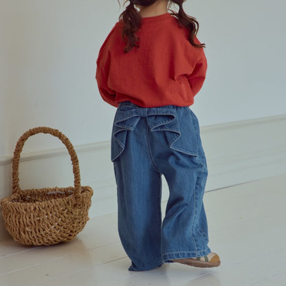 Ribbon Jeans [1ST BLUE]（2026AW） 3