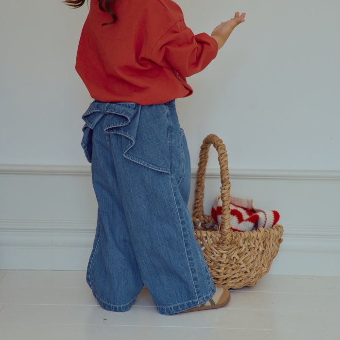 Ribbon Jeans [1ST BLUE]（2026AW） 4