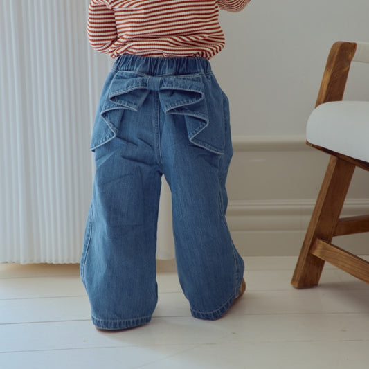 Ribbon Jeans [1ST BLUE]（2026AW） 1