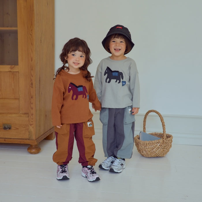 Horse Embroidery Tee [1ST BLUE]（2026AW） 3