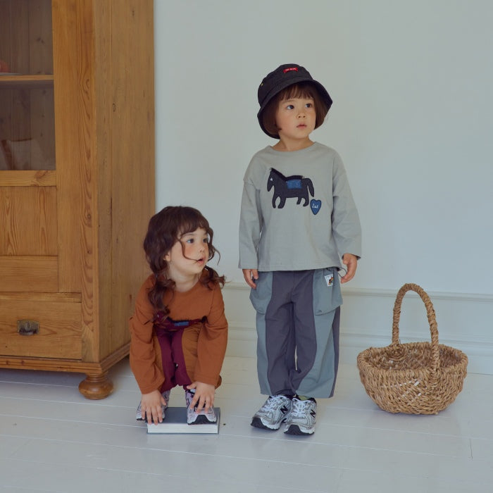 Horse Embroidery Tee [1ST BLUE]（2026AW） 4