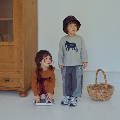 Horse Embroidery Tee [1ST BLUE]（2026AW） 4