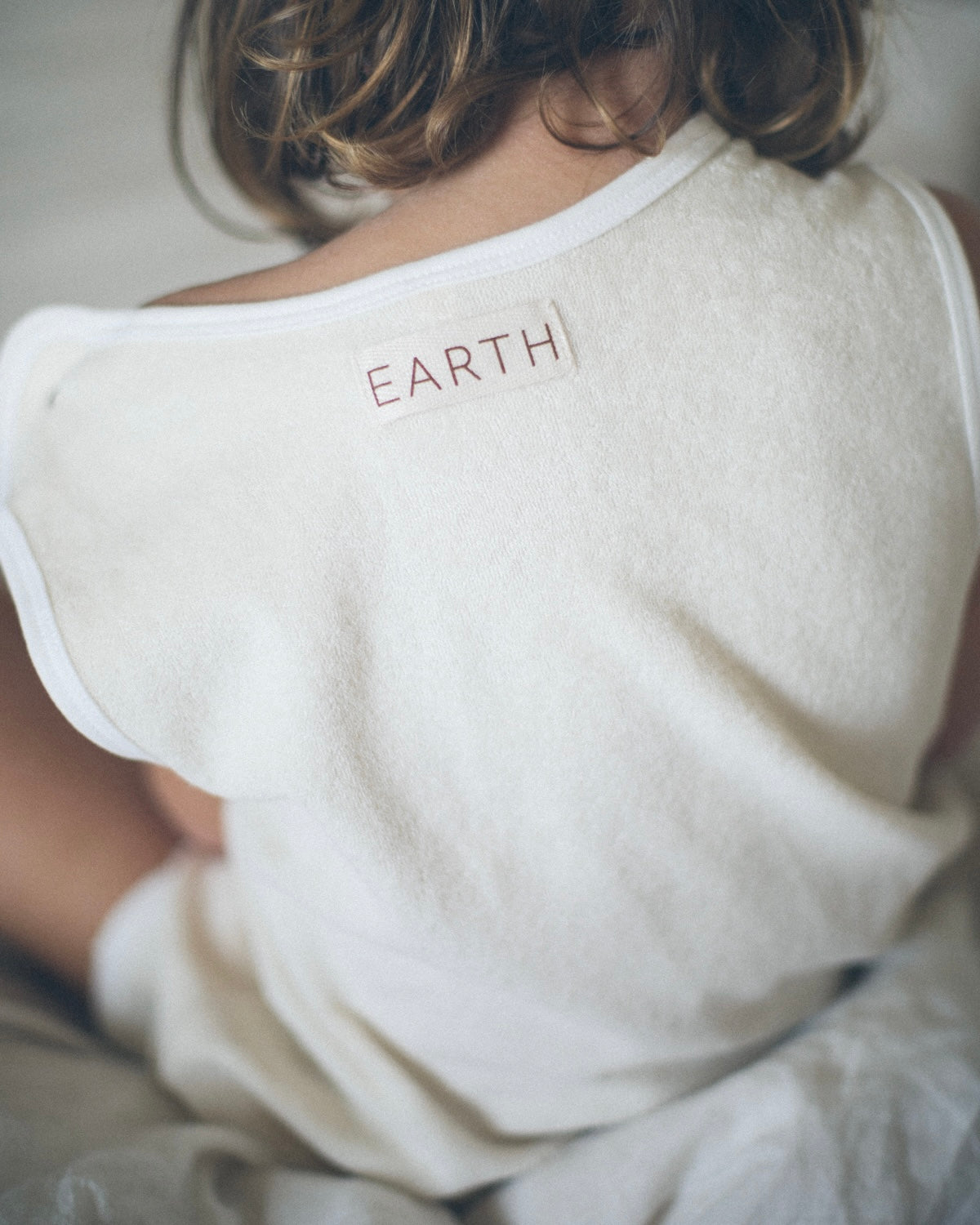 Sleeping vest - Ecru Cream [EARTH THE ARCHIVE] (26AW)