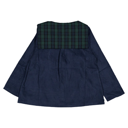 【オーダー会】 Shirt MONGE - velvet blue [Maison Marelle](25AW Drop1) 【2025年12月中旬以降発送予定】