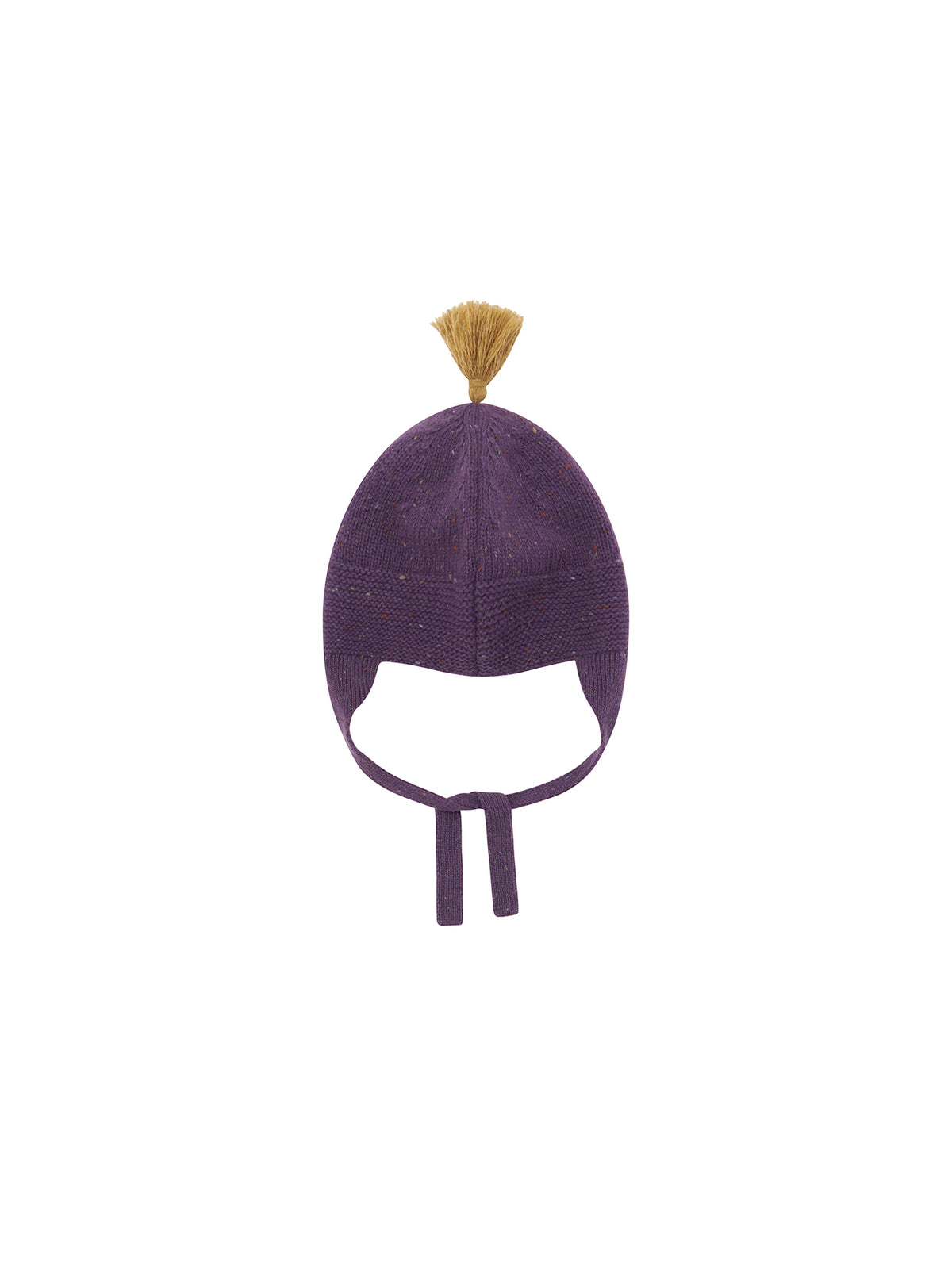 Fig contrast Tassel Hat [Organic Zoo](26AW)drop1