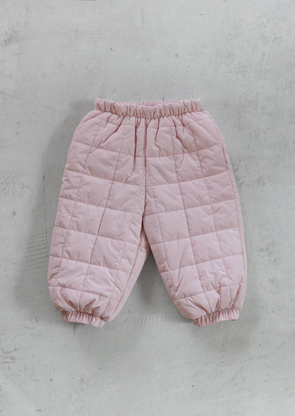 Lightweight padded pants - Pink [EARTH THE ARCHIVE] (26AW)