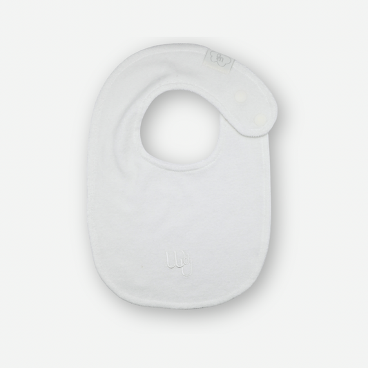 Cloud Terry Bibs - White [wouldU]