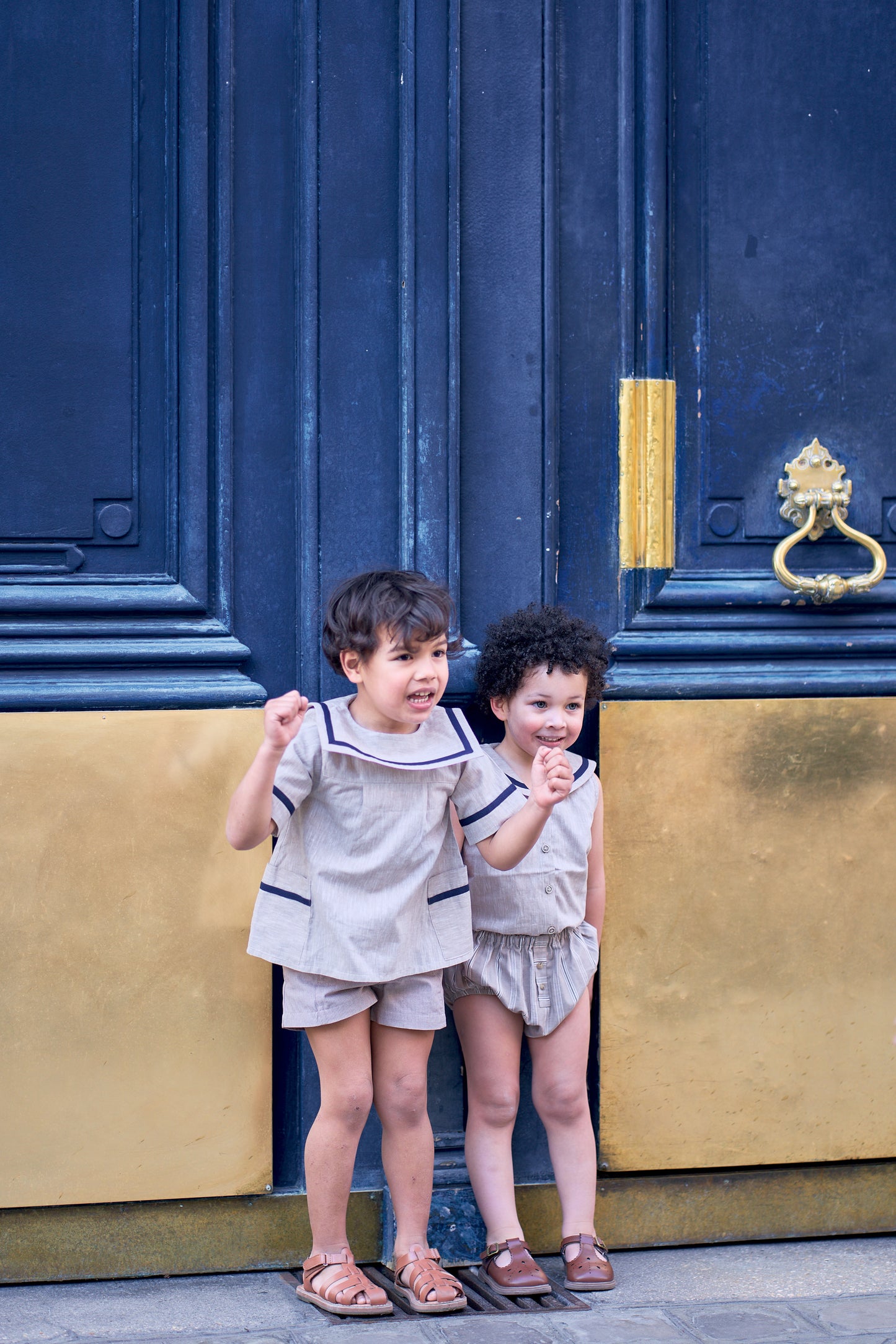 Short SEVRES - sand [Maison Marelle] (26SS)