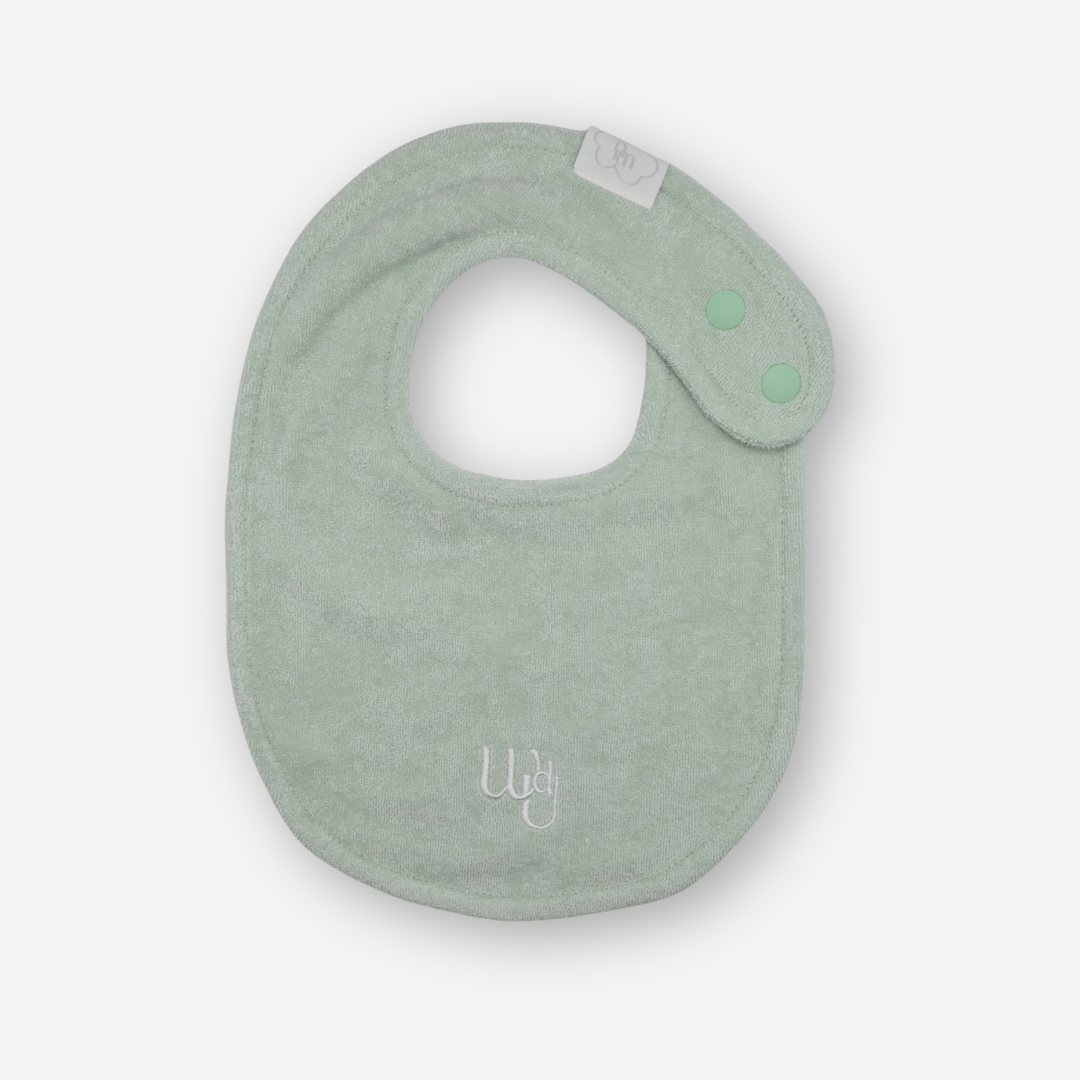Cloud Terry Bibs - Mint [wouldU]