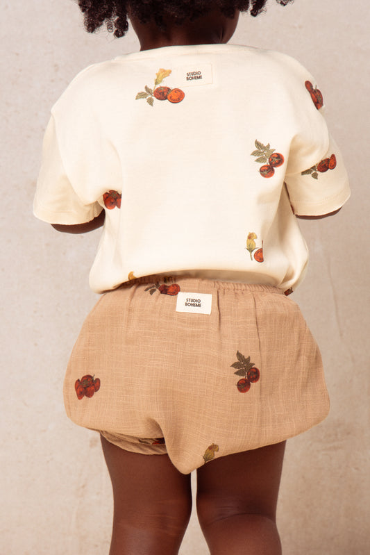BLOOMER AMI - NOUGAT / TOMATO