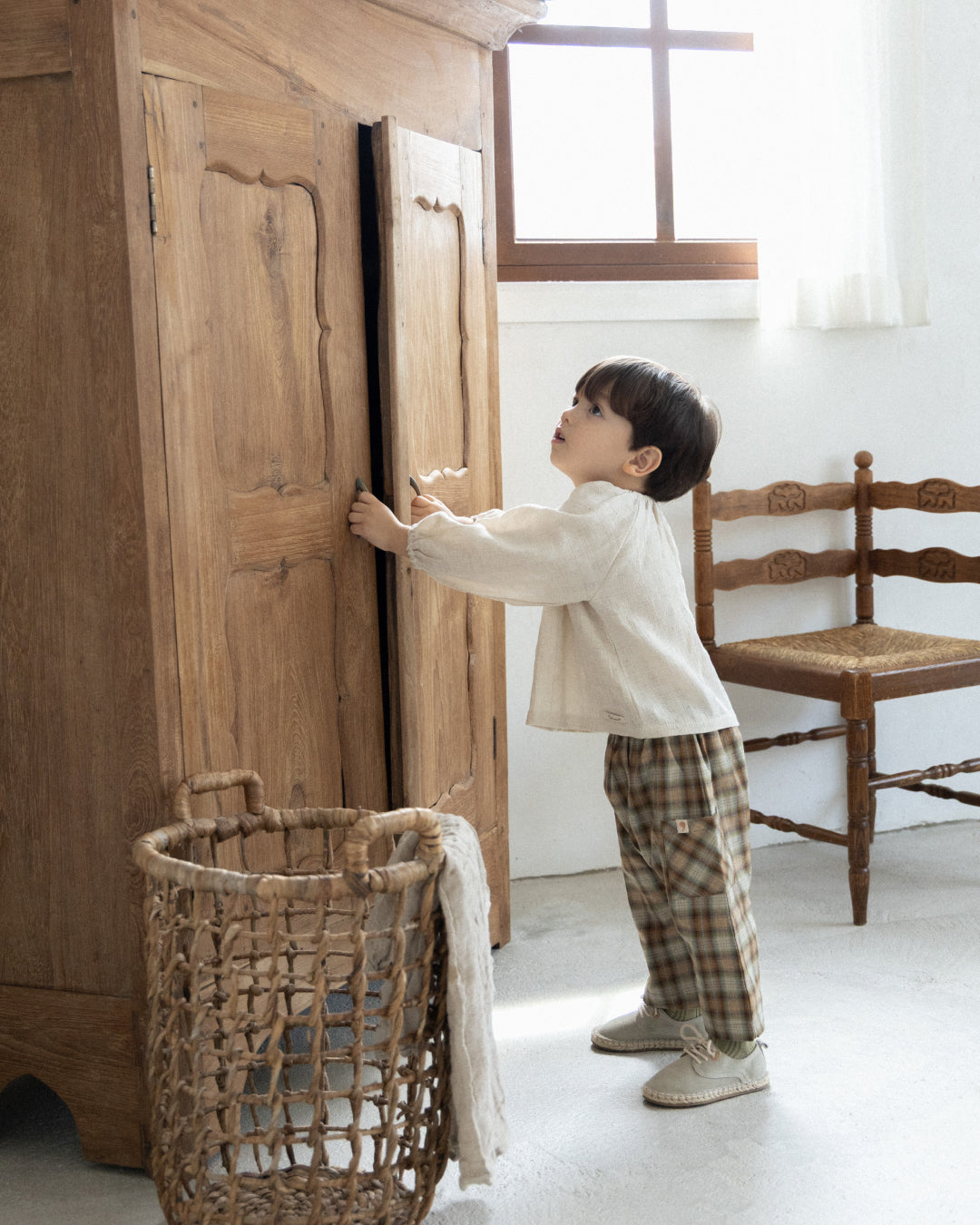 Forest Check Pocket Pants
 [Doucement] (25AW)【2025年10月下旬以降お届け予定】