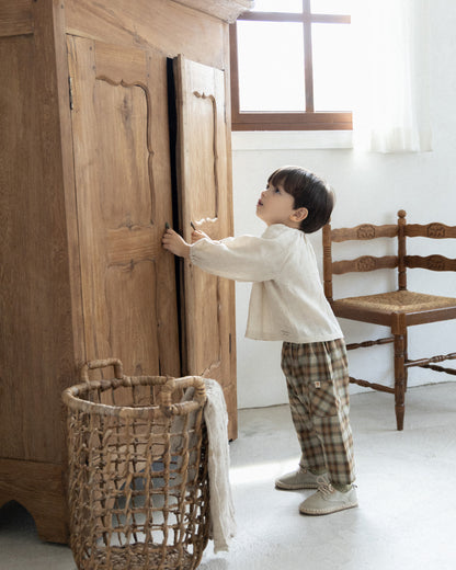 Forest Check Pocket Pants
 [Doucement] (25AW)【2025年10月下旬以降お届け予定】