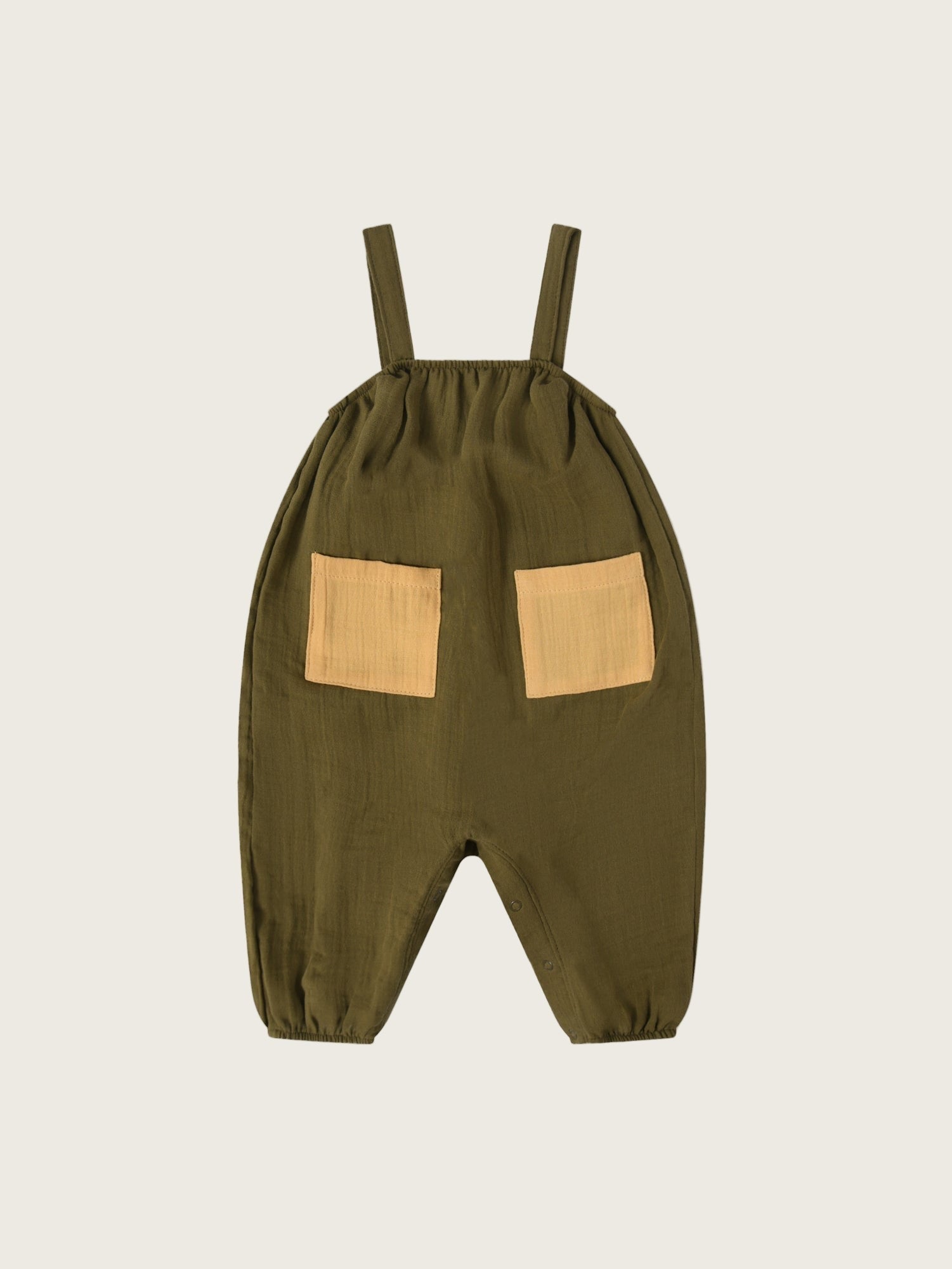 OLIVE ARTISAN JUMPSUIT [organic zoo] (24SS)