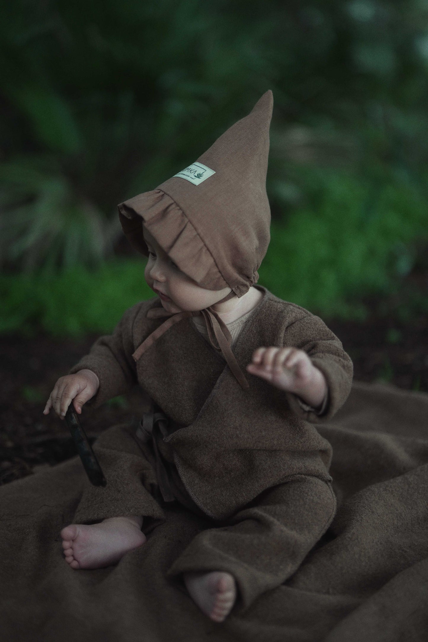 【オーダー会】LINEN PIXIE BONNET [SHOMKA] 【2026年4月中旬以降順次発送】