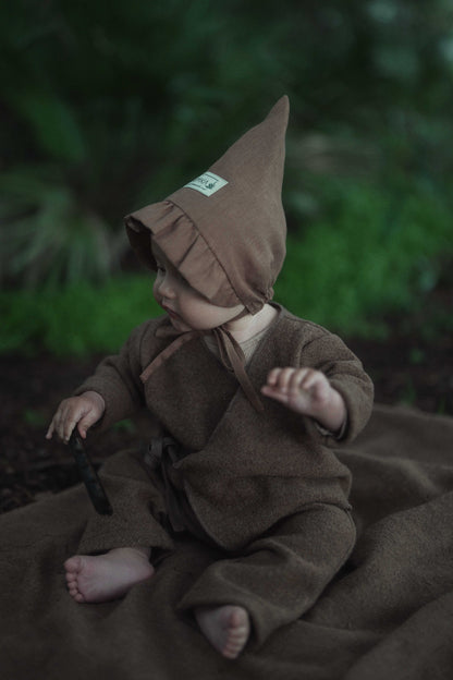 【オーダー会】LINEN PIXIE BONNET [SHOMKA] 【2026年4月中旬以降順次発送】