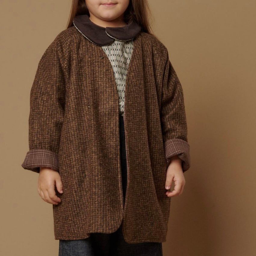 Kimono Coat - Coconut Shell [HELLO LUPO] (25AW) – anoko.