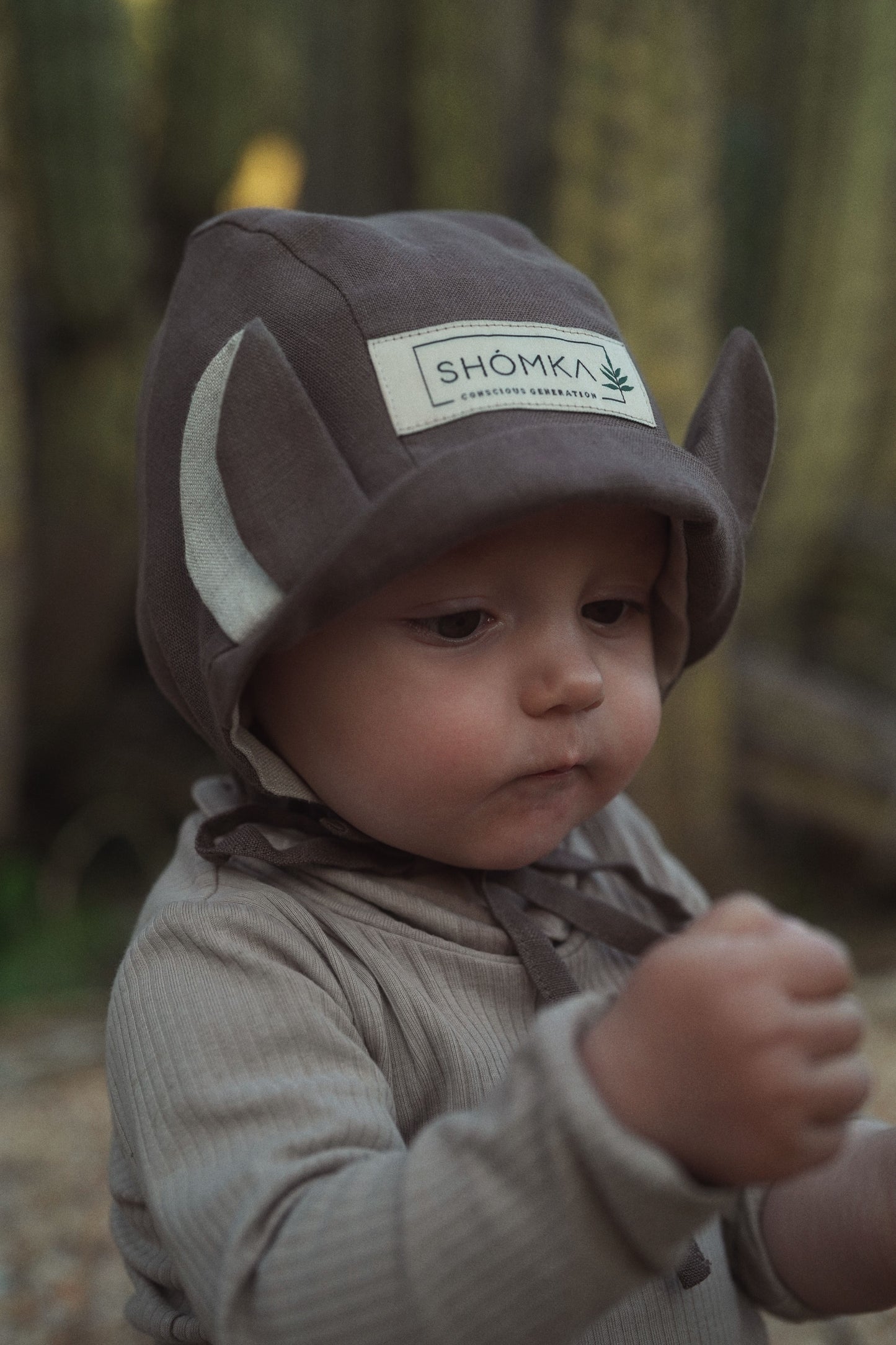 【オーダー会】'CAMEL' LINEN BONNET [SHOMKA] 【2026年4月中旬以降順次発送】