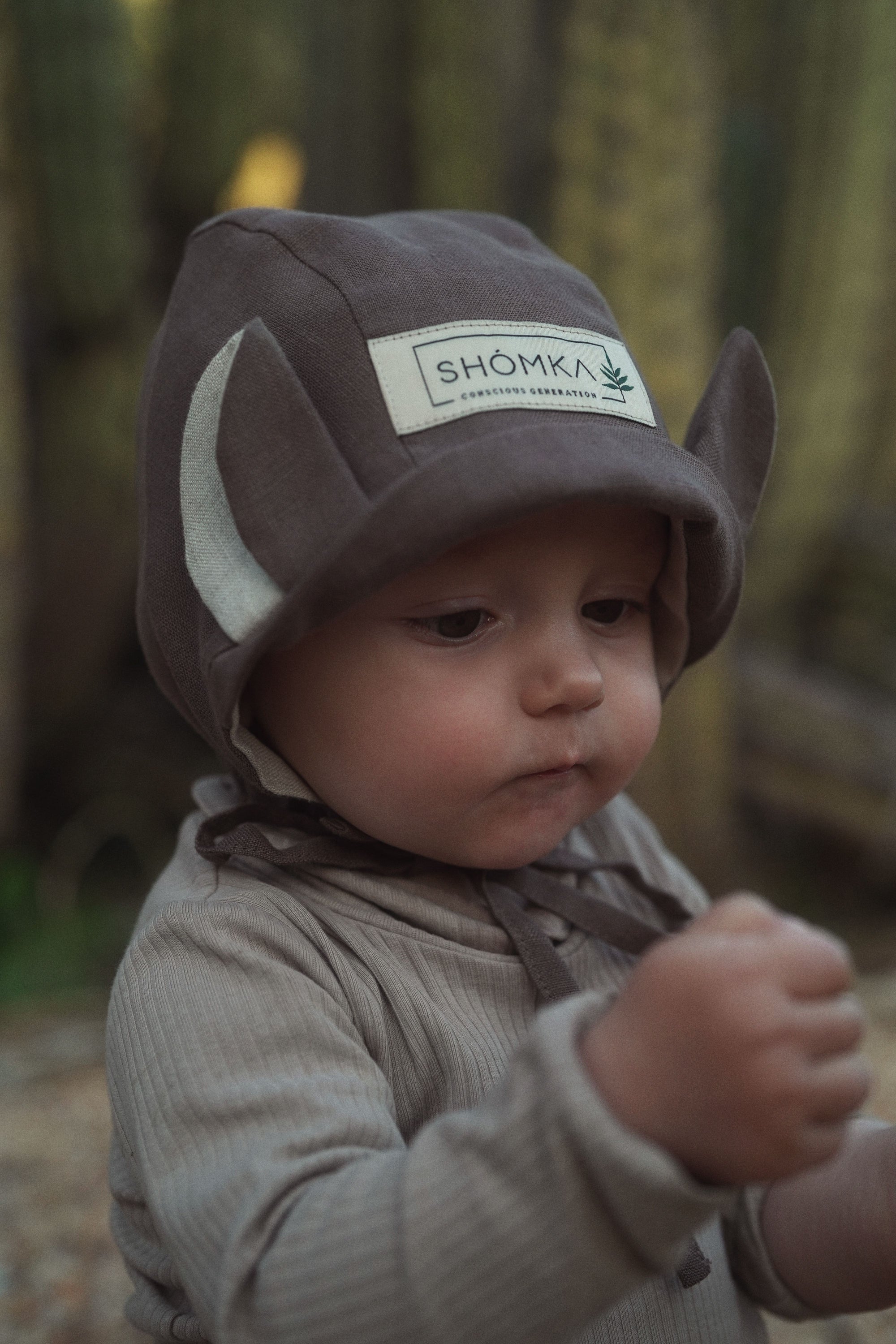 【オーダー会】'CAMEL' LINEN BONNET [SHOMKA] 【2026年5月下旬以降順次発送】