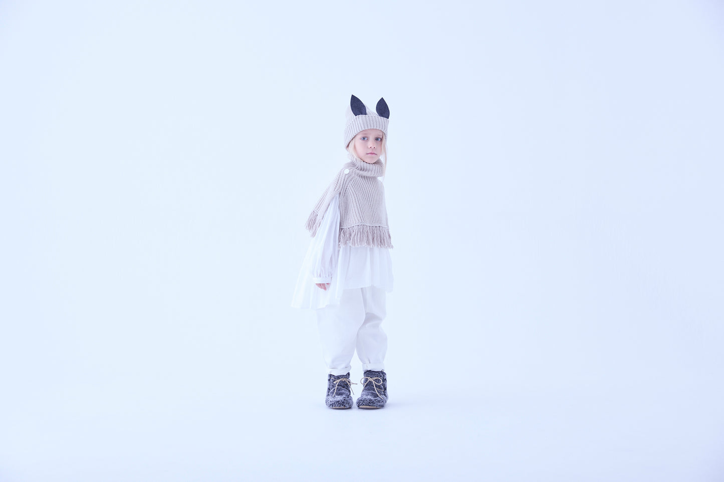 Beast Beanie Ⅱ by CA4LA - Ivory [eLfinFolk / エルフィンフォルク] (25AW•Drop2) 【2025年9月中旬以降発送予定】